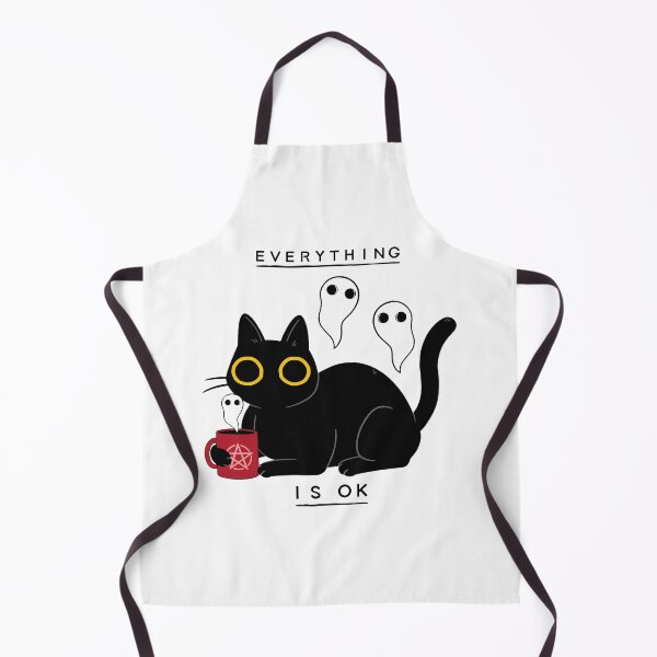Item preview, Everything is ok - funny cat design designed and sold by MossyAndPearl.