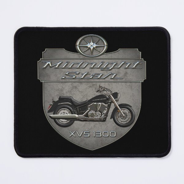 Item preview, Concrete Shield Midnight Star XVS 1300 Black designed and sold by KlaraBubble.