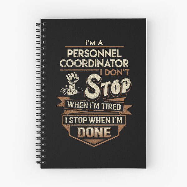 Item preview, Personnel Coordinator T Shirt - I Stop When Done Job Gift Item Tee designed and sold by paneczkopat.