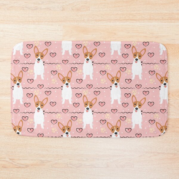 Item preview, Love Fawn and White Rat Terrier designed and sold by Lulupainting.