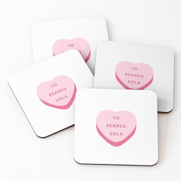 Item preview, Yo Perreo Sola Candy Heart designed and sold by la-rosalia.