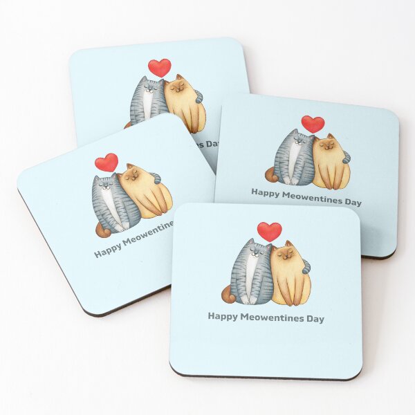 Item preview, Happy Meowentines Day designed and sold by surprise-to-me.