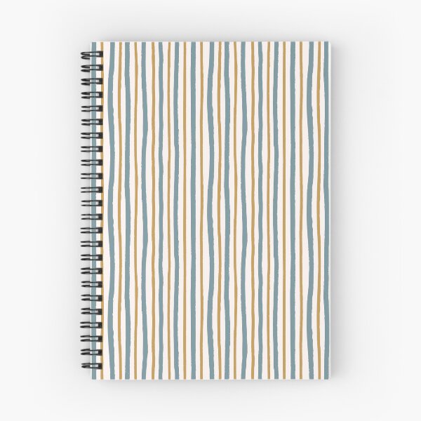 Item preview, wonky stripes blue and gold designed and sold by Chelsea Jay.