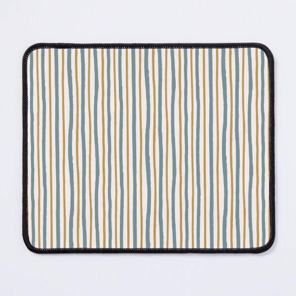 Item preview, wonky stripes blue and gold designed and sold by Chelsea Jay.