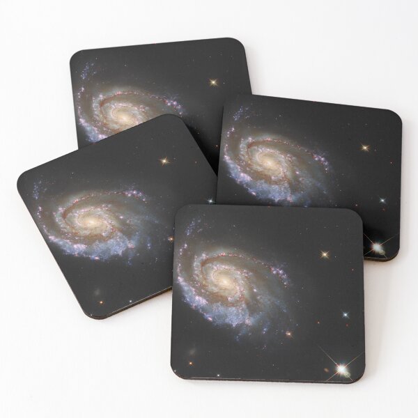 Item preview, Spiral galaxy NGC 6984 - Cosmic Fireworks (constellation of Indus) designed and sold by Raureif.