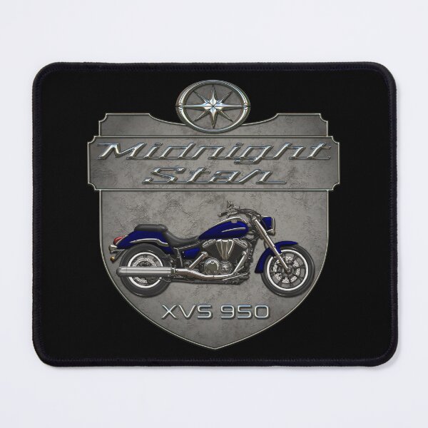 Item preview, Concrete Shield Midnight Star XVS 950 Blue designed and sold by KlaraBubble.