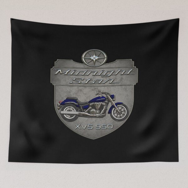 Item preview, Concrete Shield Midnight Star XVS 950 Blue designed and sold by KlaraBubble.