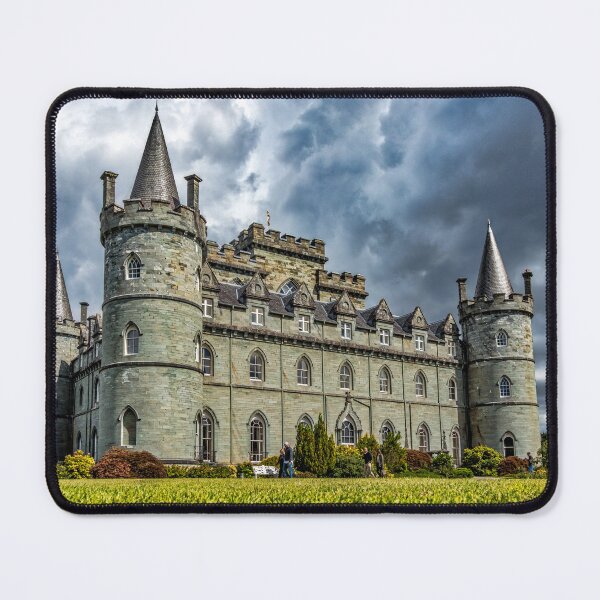 Item preview, Moody Skies over Inveraray Castle, Inveraray, Argyll, Scotland designed and sold by Shafiq Khan.