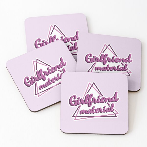 Item preview, Girlfriend material design with love - Classic designed and sold by ElPatron258366.
