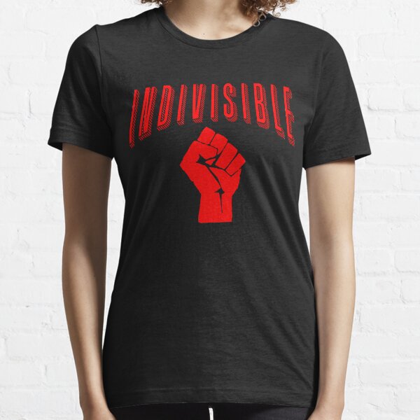 INDIVISIBLE with Fist Essential T-Shirt