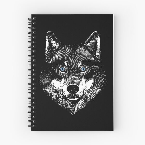 Item preview, Black Wolf with Blue Eyes 4 designed and sold by OutofFocusShop.