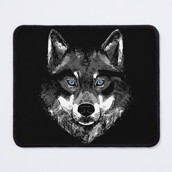 Item preview, Black Wolf with Blue Eyes 4 designed and sold by OutofFocusShop.