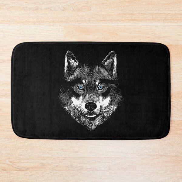 Item preview, Black Wolf with Blue Eyes 4 designed and sold by OutofFocusShop.