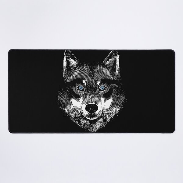 Item preview, Black Wolf with Blue Eyes 4 designed and sold by OutofFocusShop.