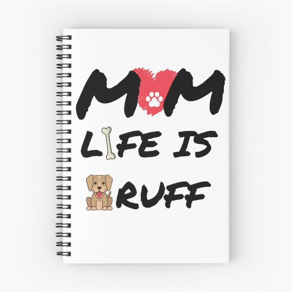 Item preview, Dog Mum Ruff Sticker designed and sold by Global  Designs.