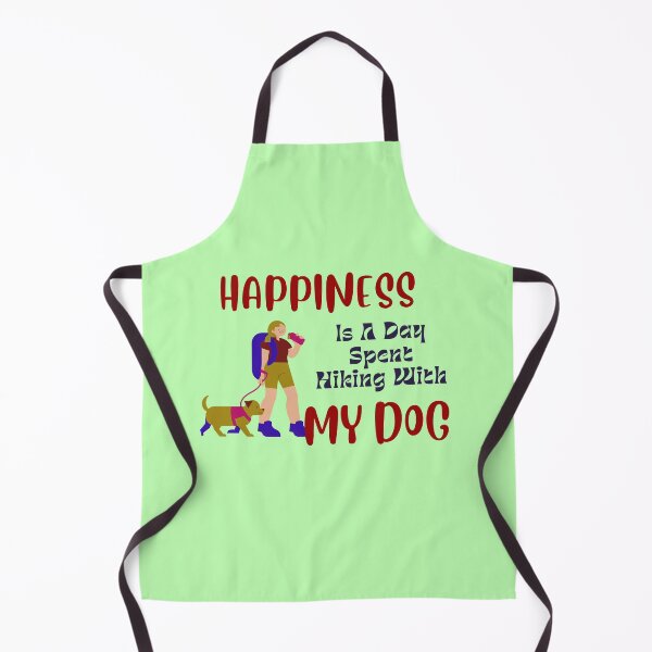 Item preview, Happiness is a day spent hiking with My Dog designed and sold by chahakisha.