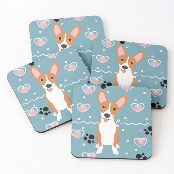 Item preview, Love Red and White Rat Terrier designed and sold by Lulupainting.
