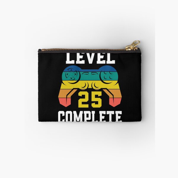 Artikelvorschau, Level 25 abgeschlossen, Retro-Videospieler 25. Geburtstag entworfen und verkauft von Fabvity.