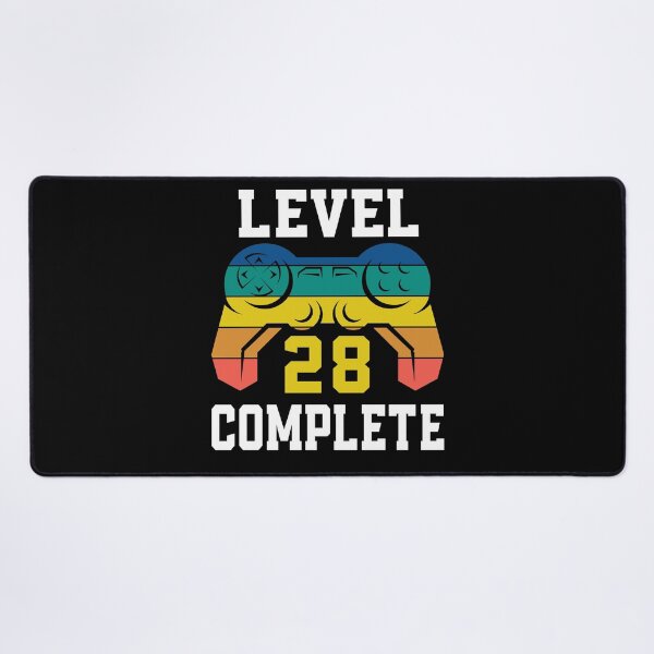 Item preview, Level 28 Complete, Retro Video Gamer 28th Birthday designed and sold by Fabvity.