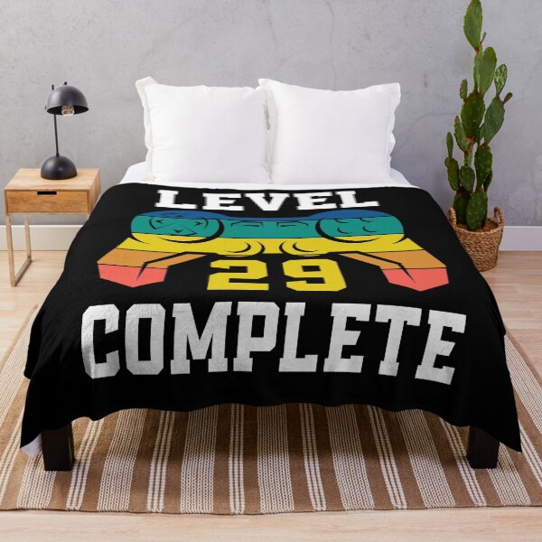 Item preview, Level 29 Complete, Retro Video Gamer 29th Birthday designed and sold by Fabvity.
