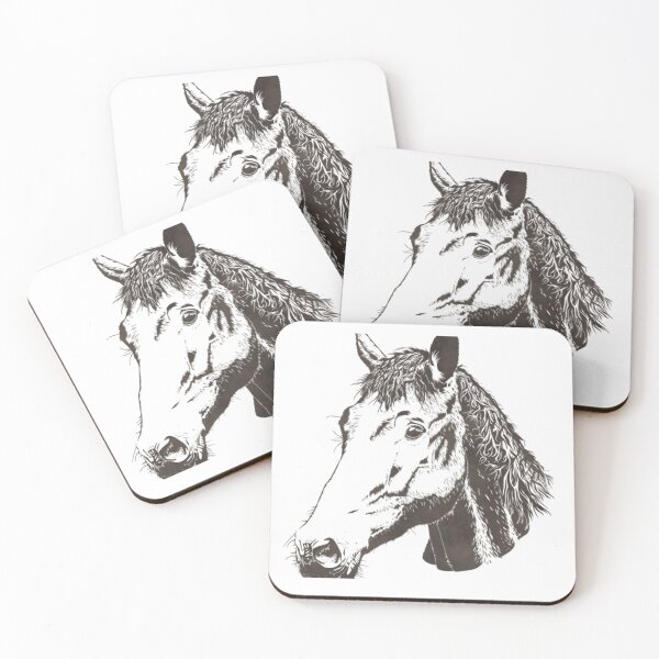 Item preview, Horse Drawing, Horse Lovers Birthday Gift,moms birthday designed and sold by LGMmugsdesign.