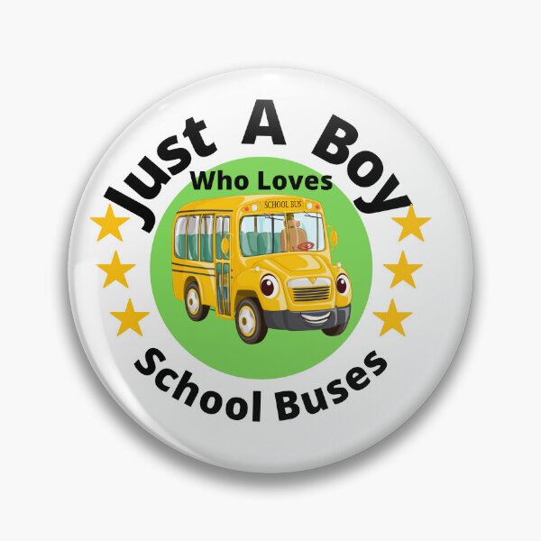 Item preview, Just A Boy Who Loves School Buses designed and sold by Global  Designs.