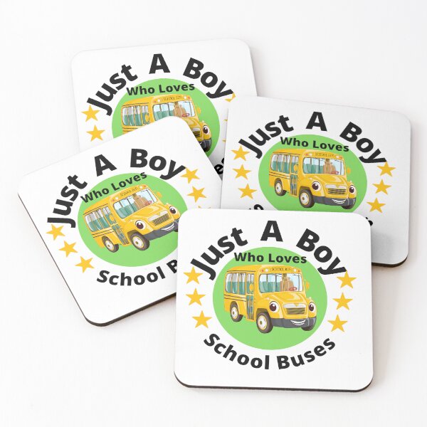Item preview, Just A Boy Who Loves School Buses designed and sold by Global  Designs.