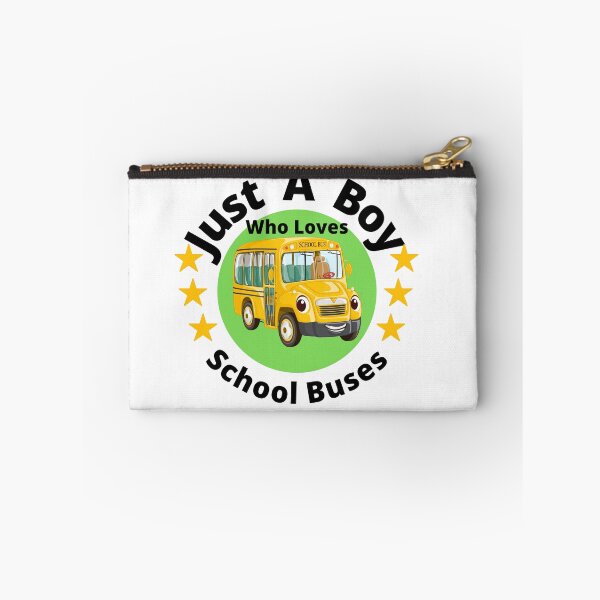 Item preview, Just A Boy Who Loves School Buses designed and sold by Global  Designs.