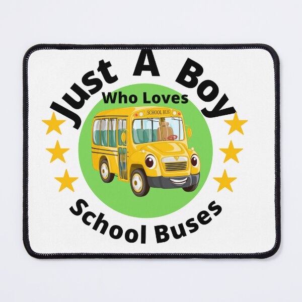 Item preview, Just A Boy Who Loves School Buses designed and sold by Global  Designs.