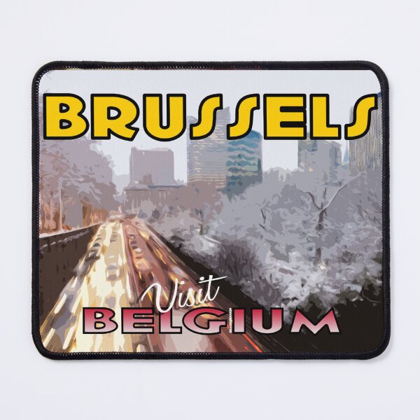 Item preview, Brussels, Visit Belgium  designed and sold by REALDesign-Shop.