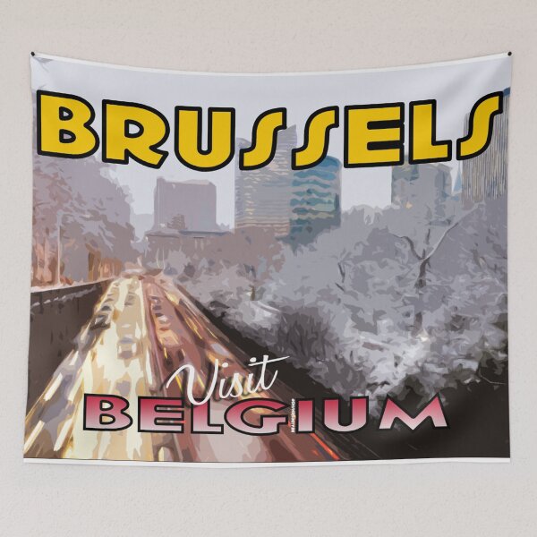 Item preview, Brussels, Visit Belgium  designed and sold by REALDesign-Shop.