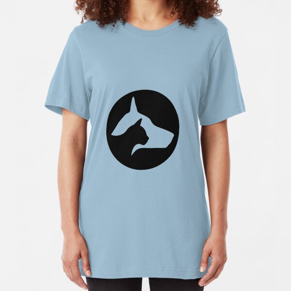 Cat & dog Slim Fit T-Shirt