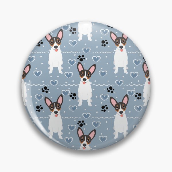 Item preview, Love Tri Color Rat Terrier designed and sold by Lulupainting.