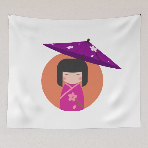 Item preview, Japanese Kimono Doll designed and sold by LMoonDesigns.