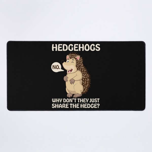 Item preview, Hedgehogs Why Don't They Just Share The Hedge Cute Hedgehog Lover Funny Gift designed and sold by Bloomoonish.