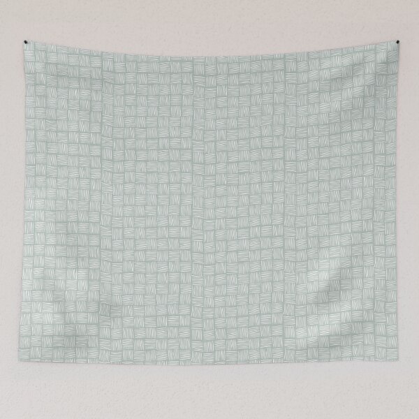 Item preview, Woven texture - light blue over dark blue designed and sold by MoshitoDesigns.