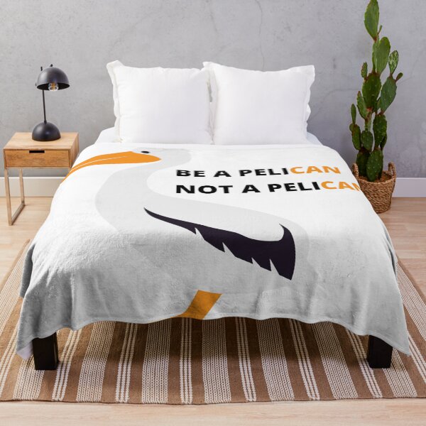Item preview, "Be a Pelican - not a Pelicant" | inspiration designed and sold by Kilian  Luc.