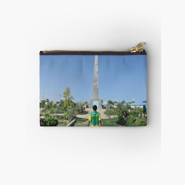 Item preview, A young boy looks the Tomb of the Unknown Soldier in the capital of Mogadishu designed and sold by VintageSomalia.