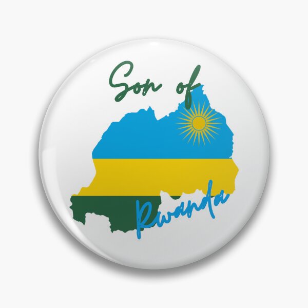 Item preview, Son of Rwanda Map Flag designed and sold by NovawayDirect.