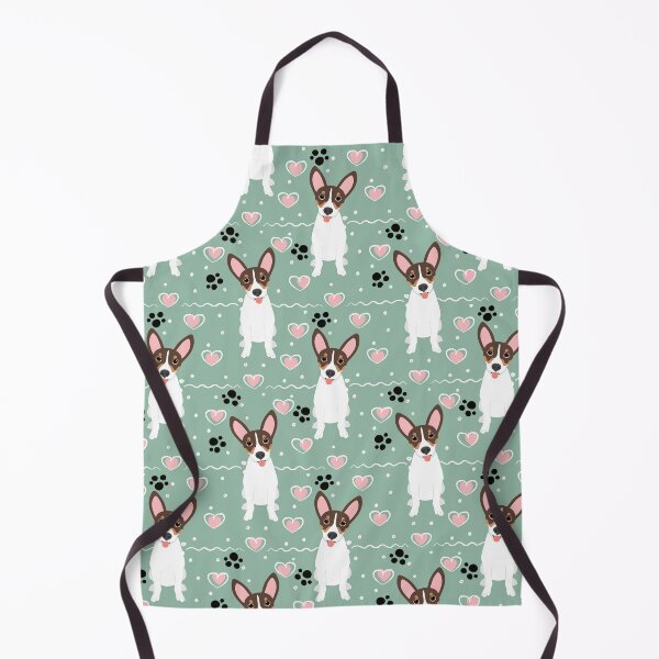 Item preview, Love Chocolate Tan White Rat Terrier designed and sold by Lulupainting.