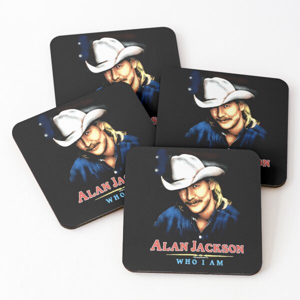 Artikelvorschau, Vintage 90er Jahre 1994 94 Alan Jackson Who I Am Single Stitch Band Tour Country Musik doppelseitig entworfen und verkauft von EsperasVera.