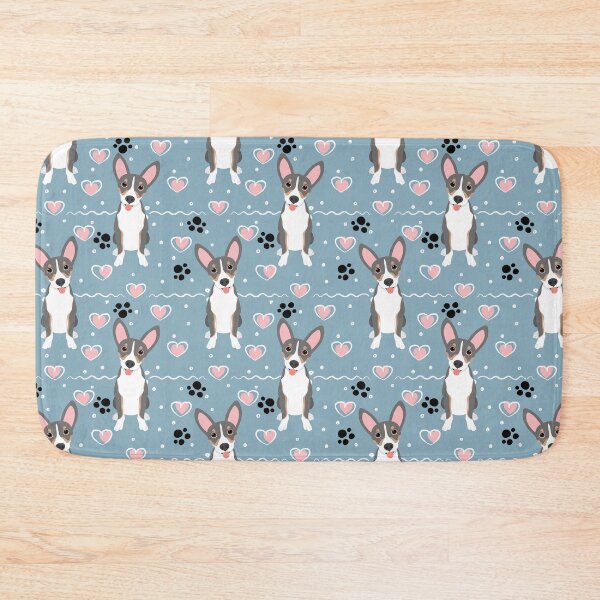 Item preview, Love Blue Tan White Rat Terrier designed and sold by Lulupainting.