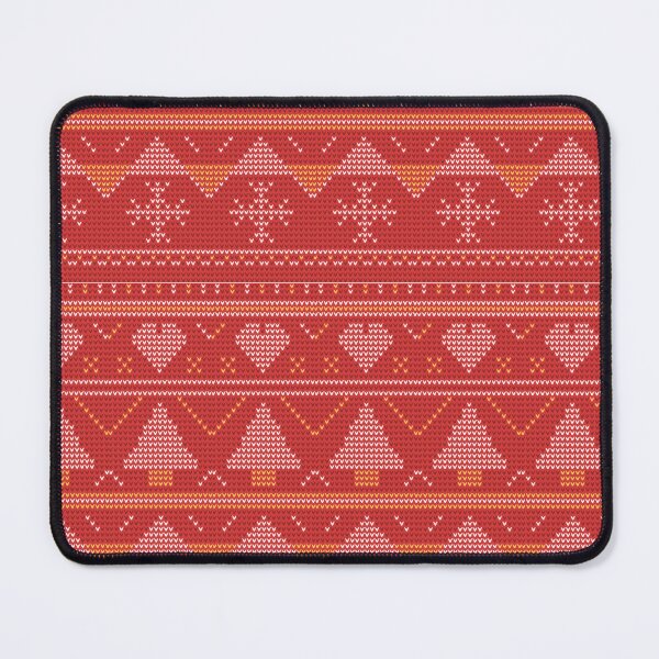 Item preview, Red Christmas Knitted Pattern designed and sold by parazitgoodz.