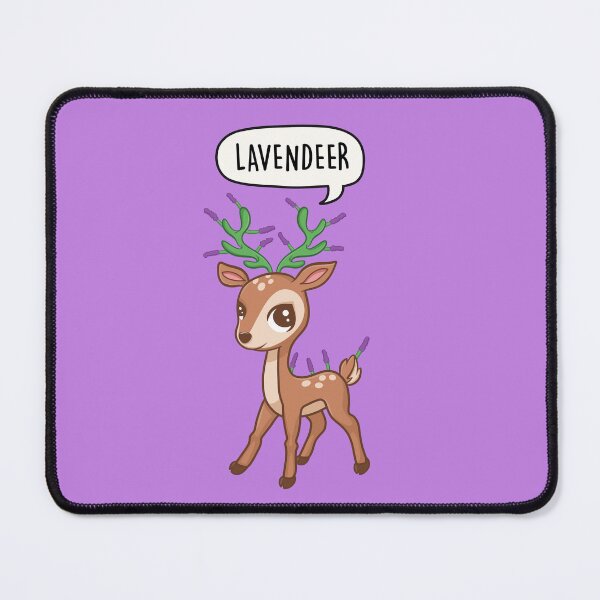Item preview, Lavendeer - Cute Lavender Deer Pun gift designed and sold by LEFDDesigns.