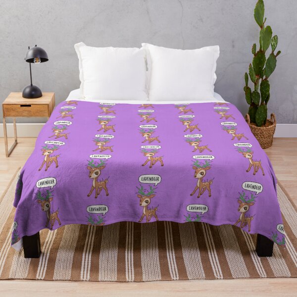 Item preview, Lavendeer - Cute Lavender Deer Pun gift designed and sold by LEFDDesigns.