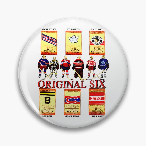 Item preview, Vintage 90s NHL Original 6 Hockey designed and sold by EsperasVera.