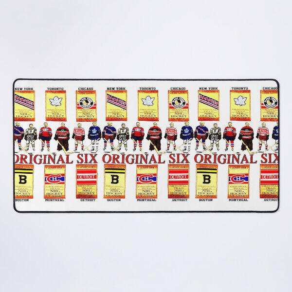 Aperçu de l'œuvre Hockey vintage des années 90 NHL Original 6 créée et vendue par EsperasVera.