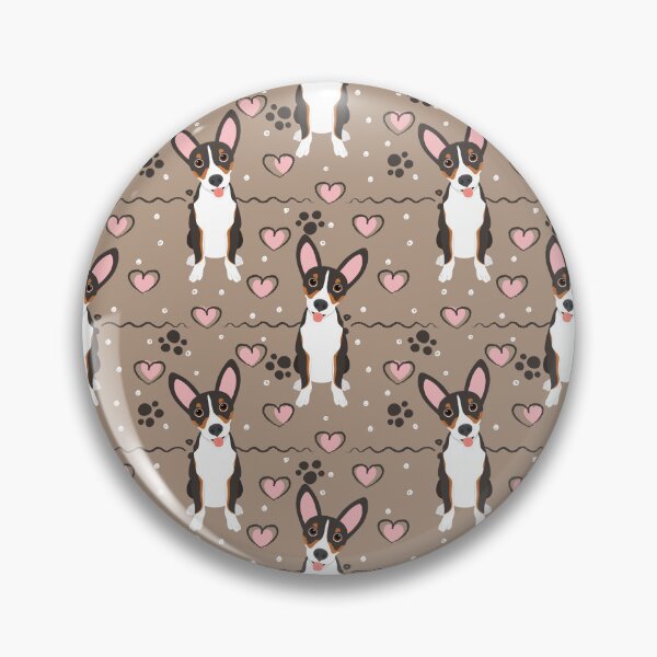 Item preview, Love Tri Color Black Tan Rat Terrier designed and sold by Lulupainting.