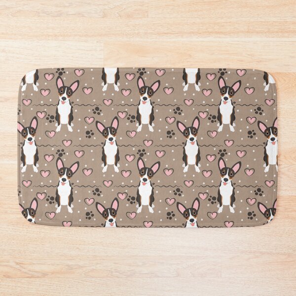 Item preview, Love Tri Color Black Tan Rat Terrier designed and sold by Lulupainting.