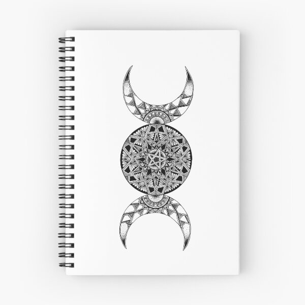 Item preview, Triple Moon Mandala designed and sold by Chelsea Jewett.